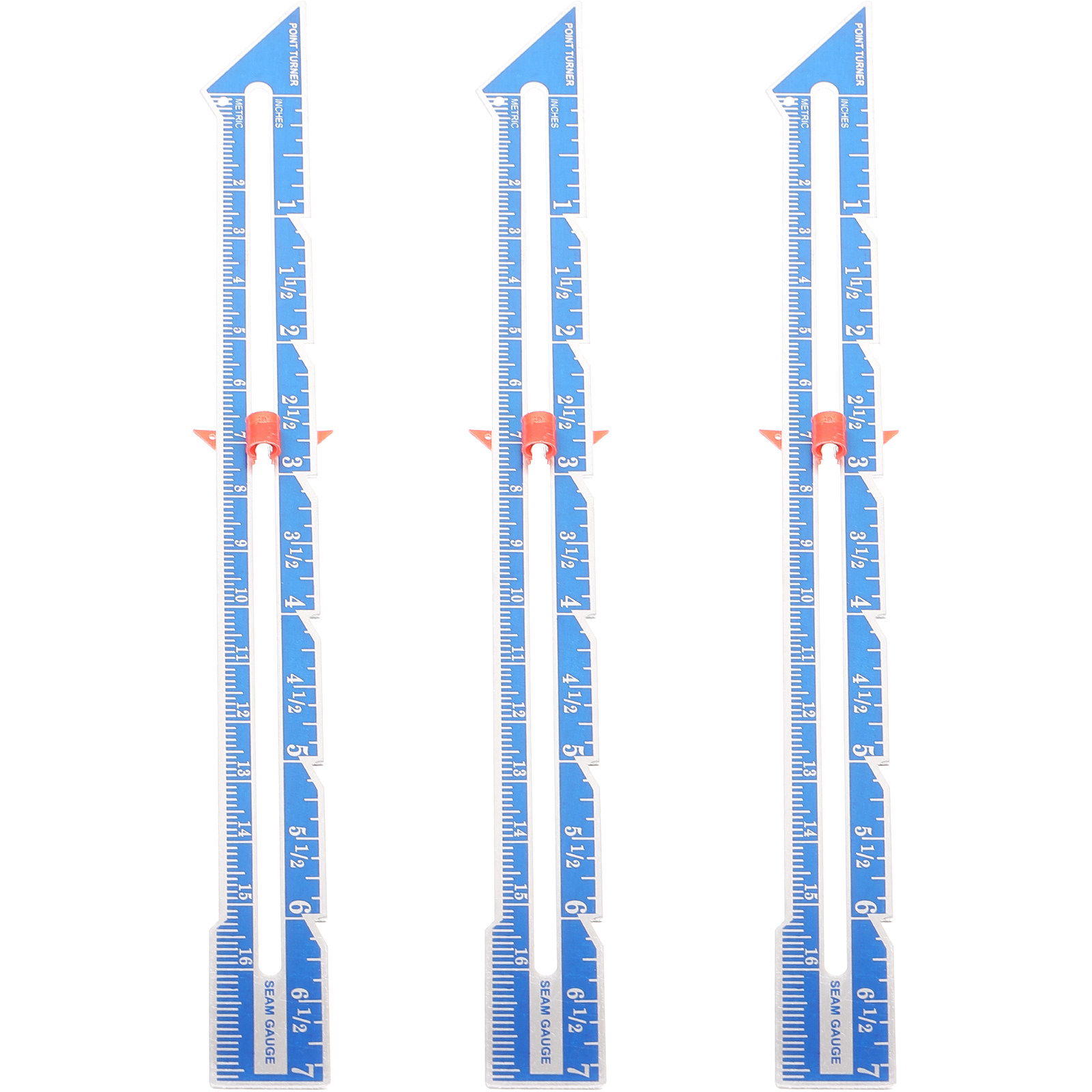 3 Peças Régua de Quilting em A - Sewing Gauge Ruler avaliação e preço
